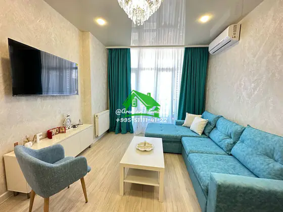 Квартира 1+1 в Батуми на Ниджарадзе, 50 м²