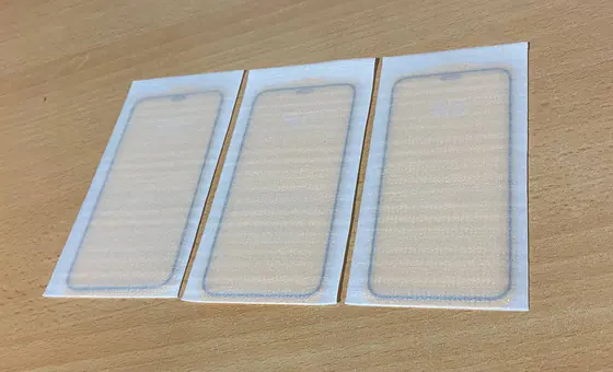 Комплект защитных стёкол для iPhone 12 mini (3 шт)