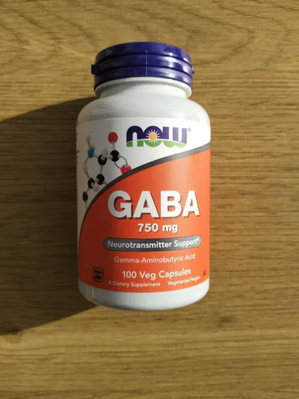 GABA – 750 мг, 100 веганских капсул