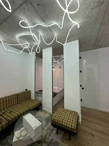 Студия с зонированием, центральное отопление