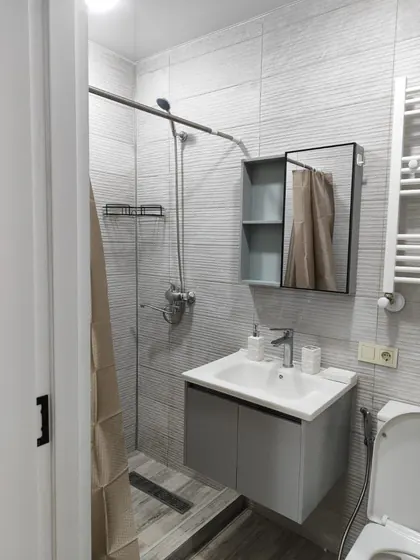 Студия на Лорткипанидзе 6А, 40 м²