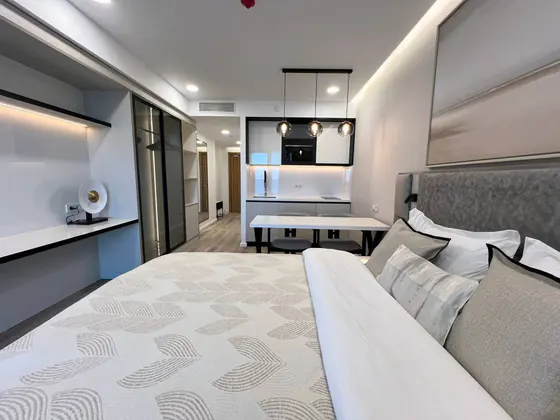 Премиум студия с видом на море на Руставели 42, Батуми