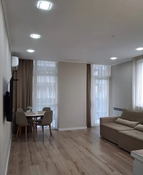 1+1, 45 м², вид на море, новый ремонт