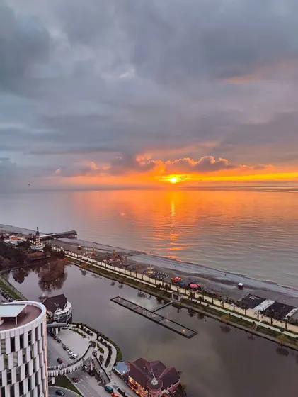 Студия 35 м² в элитном ЖК Alliance Palace Marriott
