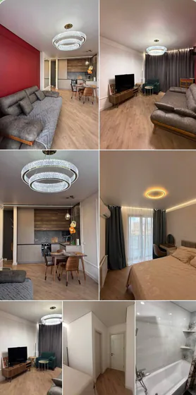 Уютная 1+1 квартира в Батуми, 45 м2, 8 этаж