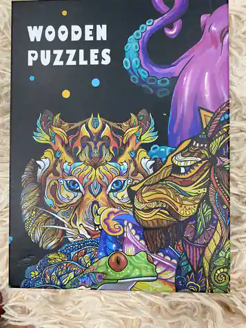 Деревянный фигурный пазл (Wooden Puzzles)