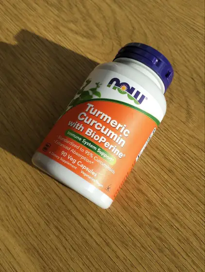 Куркумин с биоперином, 90 капсул